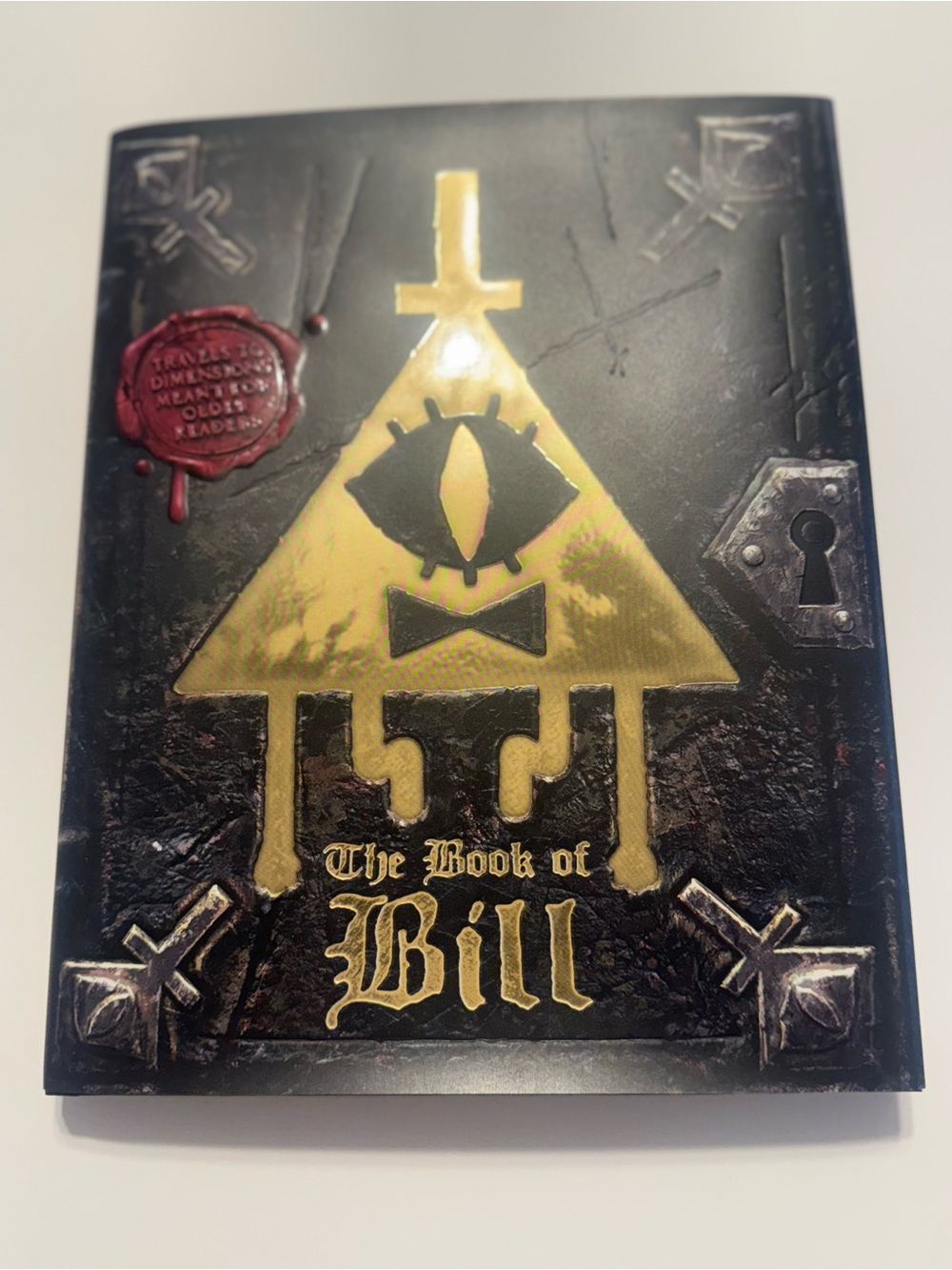 The Book of Bill Hardcover Journal - Black & Gold